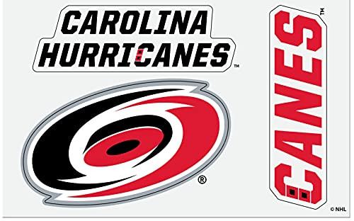 Carolina Hurricanes NHL Die Cut Team 3 Magnet Set Sheet