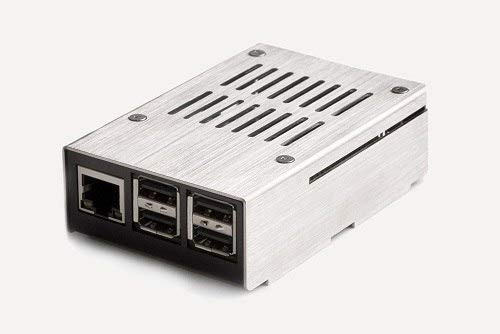 KKSB Raspberry Pi Model 3B Case - Black (Stainless Steel)
