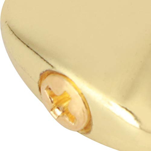 Tuning Peg Cap, Ukulele Tuning Knob Handle Polished Appearance Guitar Accessories for Replace the Key Caps of Bass and Ukulele Tuning Knobs-Golden-