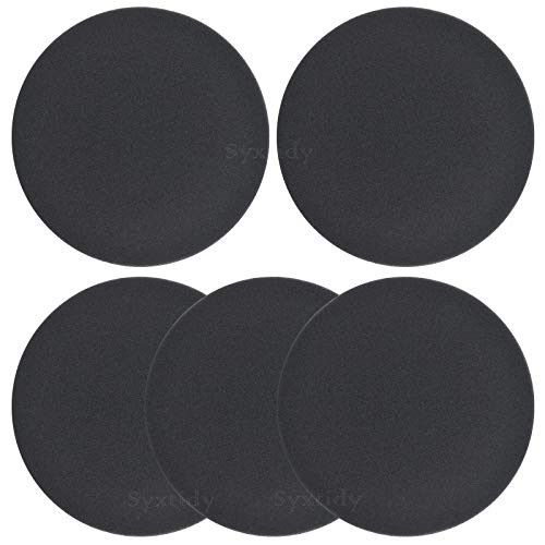 5 Pack Premotor Filter for Bissell Powerforce Helix Bagless Vacuum 2191, 2190, 2254, 2256, 1700,Foam Filters Replace Parts 1608225