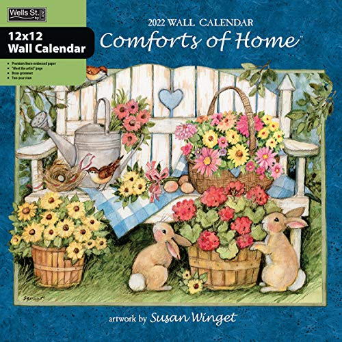 WSBL Comforts of Home 2022 12X12 Wall Calendar -22997001724-