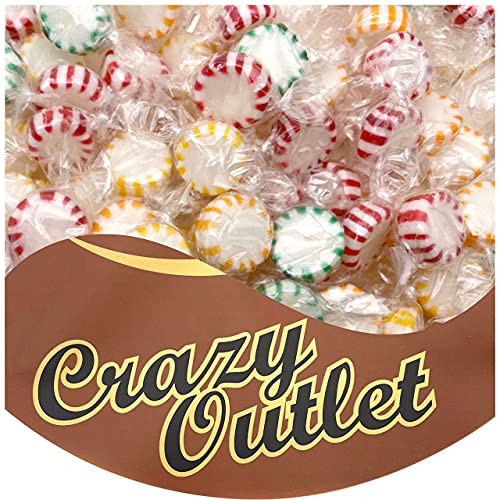 CrazyOutlet Arcor Starlight Hard Candy Assorted Fruit Flavors - Bulk Pack 2 lbs