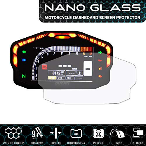 Speedo Angels SA-NANO-53 Nano Glass Screen Protector for Panigale 899/959/1199/1299 -2012 plus-