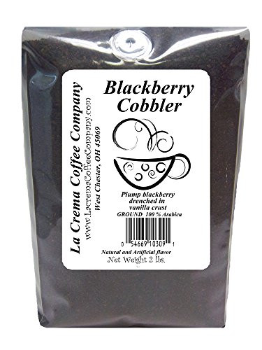 La Crema Coffee Blackberry Cobbler, 2-Pound Package