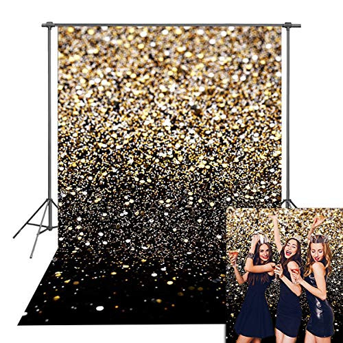 Daniu Gold Glitter Sequin Spot Backdrops Starry Sky Shining Astract Photo Background Graduation Prom Party Wedding Children Newborn Photography Studio Props