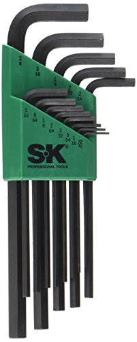SK Hand Tool SKT-19623 Hex Key SAE Set, 13pc