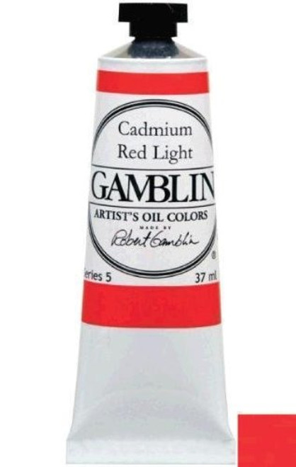 Gamblin Artist Oil 37Ml Cadmium Red Lt