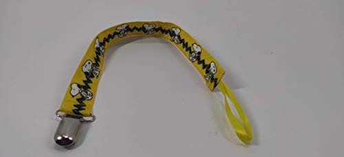 Snoopy Pacifier clip/teething toy clip