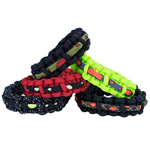 Zombie Apocalypse Bracelet Kits  Craft Your Own Survival Gear  Kit Includes 10-Feet of Paracord, Buckle, and 1-Foot Zombie Cord  Be Prepared When The Apocalypse Comes -Blaze-