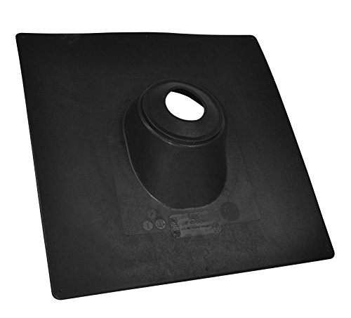 Oatey 11888 No- Calk Roof Flashing, W X 18 in L, Thermoplastic, 2-Inch