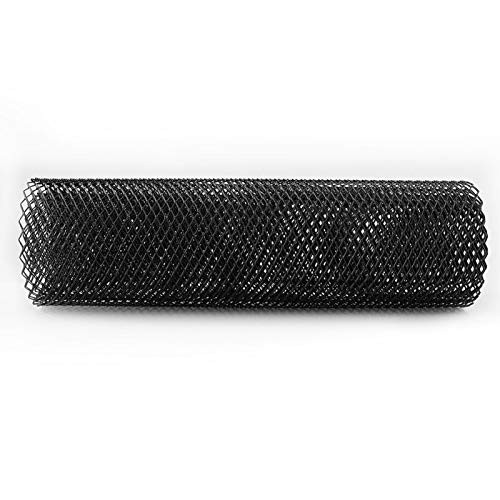 6x12mm Car Grille Mesh Universal Aluminum Alloy Car Grille Mesh Sheet Grid Body Bumper Rhombic Grill Mesh Hole