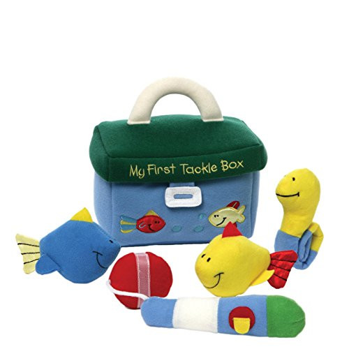 Baby GUND My First Tackle Box Stuffed Plush Playset, 5 pieces
