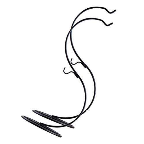 YARDWE 2pcs Ornament Display Stand Glass Bottle Hanging Stand Iron Display Stand Terrarium Hanging Rack for Hanging Glass Globe Air Plant Terrarium