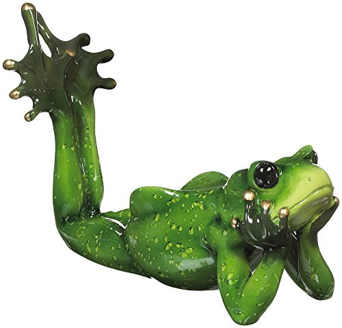 Ganz Wine Bottle Holder - Happy Hour Frogs Lying