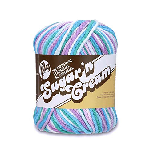 Lily Sugar?n Cream Ombres Yarn Beach Ball Blue Ombre