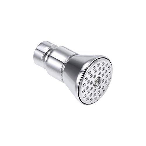 uxcell High Pressure Shower Head - 1.7 Inch Fixed Chrome Showerhead - Adjustable Metal Swivel Ball Joint
