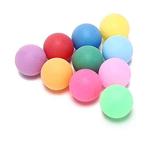 10/25/50-Pack Ping Pong Balls, Assorted Color Table Tennis Balls, Multi-Color Beer Pong Balls for Beer Pong Games, Arts and Craft, Party Decoration and Pet Toy -50PC-