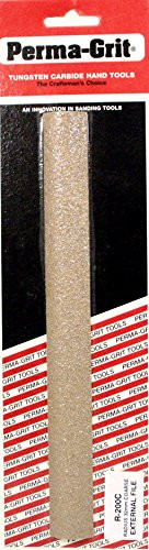 Perma-Grit Hand File External Curve, Coarse Grit