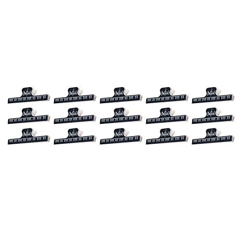 AKAT 15PCS Piano Score Clip Music Score Clip Book Clip Music Score Clip Colorful Note Book Page Piano Score Music Sheet Clamp AKAT 15PCS Piano Score Clip Music Score Clip Book Clip Music Score Clip Colorful Note Book Page Piano Score Music Sheet Clamp