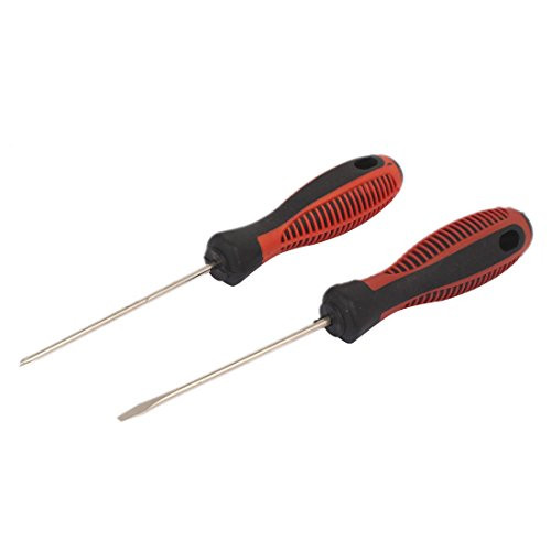 Aexit Nonslip Rubber Screwdrivers Handle Slotted Phillips Screwdriver Repair Tool Set 2 Screwdriver Sets in 1
