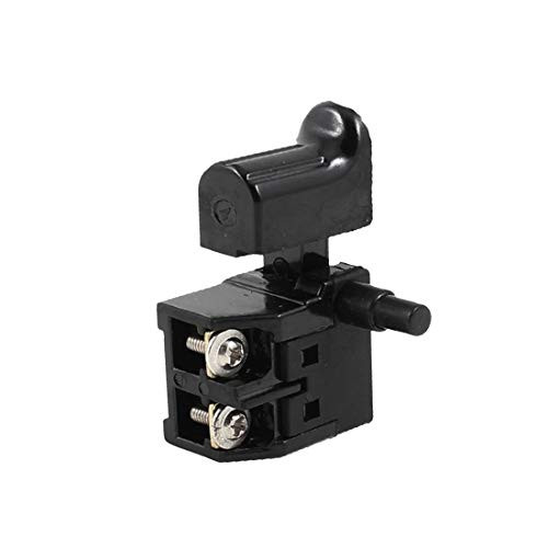 New Lon0167 Electric Power Featured Tool Part Lock reliable efficacy on Trigger Switch SPST Black AC 250V/6A 125V/12A-id:02e 7f dd 7f8-