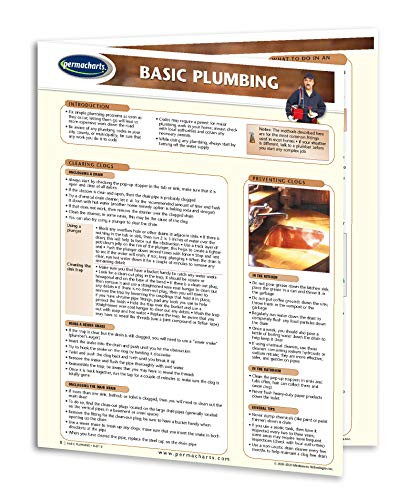 Basic Plumbing Guide- Home Maintenance Quick Reference Guide by Permacharts