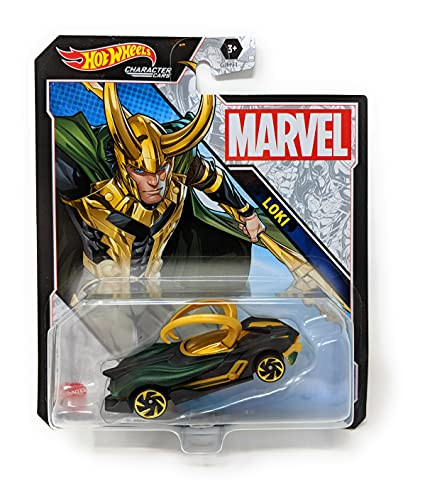 Hot Wheels Character Cars Marvel Loki Vehicle 2021