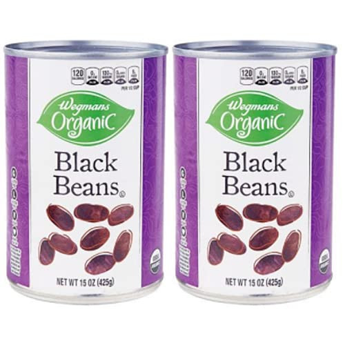 Wegmans Organic Black Beans, 15 OZ. -2 Pack-