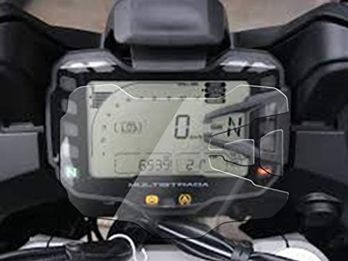 SHIELDOTRON Instrument Cluster Screen Protector Fits Ducati Multistrada 950/1200 / 1260 2015 plus - Ultra Clear