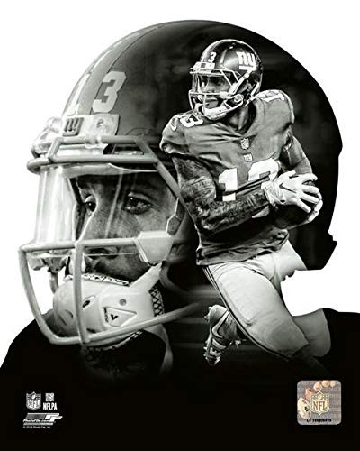 Odell Beckham New York Giants Profile Photo -Size: 8" x 10"-