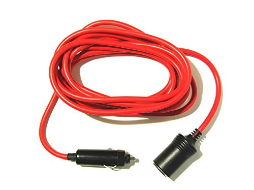 Pro Trucker 12 Foot Heavy Duty 12 Volt Cigarette Lighter Plug Extension Cord