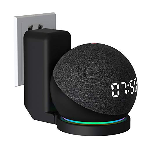 OKX Wall Mount Hanger for Echo Dot 4th Generation Smart Speaker Space Saving Wall Bracket Compatible with Dot 4th Gen