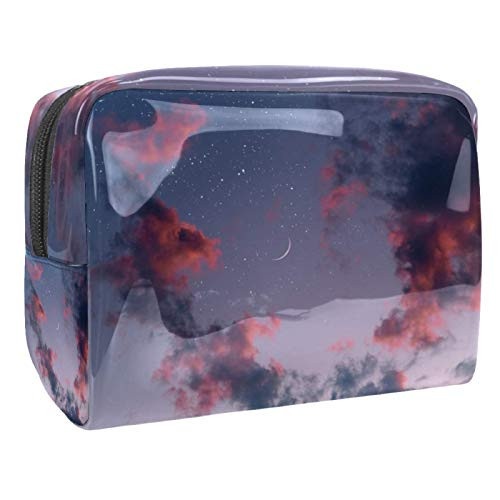 Sunset nature Cosmetic Bag Travel Accessory Organizer Pouch For Women Girls Makeup Bag Pouch Purse Coin Bag Cosmetic Organizer PVC Makeup Bag Pouch Purse Coin Bag