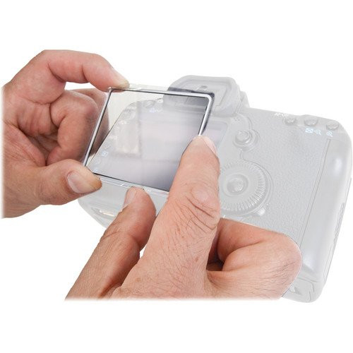 Vello LCD Screen Protector -Optical Acrylic- for Canon EOS 5D Mark II, 50D  and  Sony A900-2 Pack-