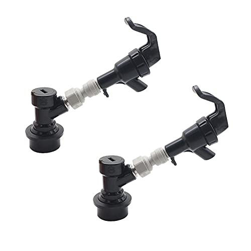 2 PACK Picnic Beer Faucet Tap Liquid Dispenser with ball lock Quick Disconnect Post for Dispensing Keg 2 PACK Picnic Beer Faucet Tap Liquid Dispenser with ball lock Quick Disconnect Post for Dispensing Keg