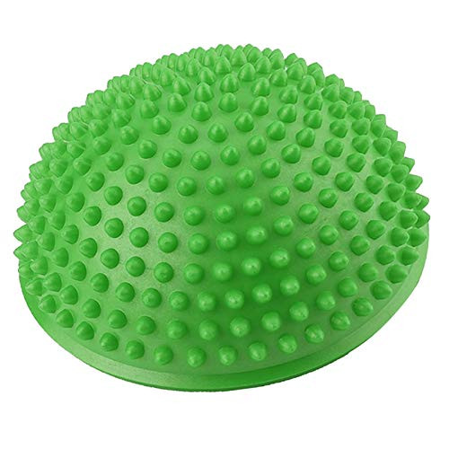 Eboxer Foot Massage Ball, Yoga Balls Spiky Roller Ball for Deep Tissue Trigger Point Foot Massager Plantar Fasciitis Therapy Release Exercises -Green- Eboxer Foot Massage Ball, Yoga Balls Spiky Roller Ball for Deep Tissue Trigger Point Foot Massager Plantar Fasciitis Therapy Release Exercises -Green-