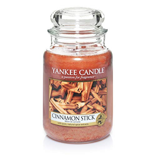 Yankee Candle Cinnamon Stick Small Jar Candle, Food & Spice Scent