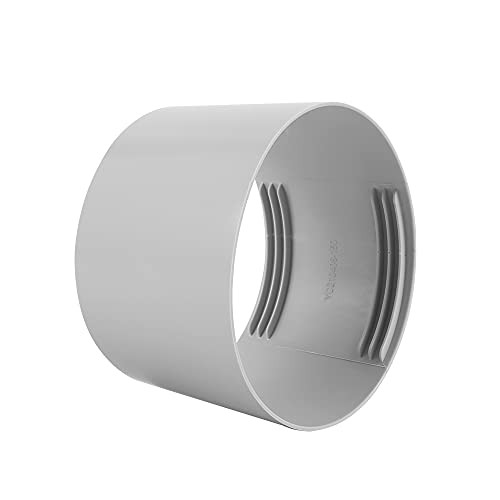 N/E. Portable Air Conditioner Exhaust Hose Coupler/Coupling/Connector Universal Mobile Air Conditioner Kit Clockwise Counterclockwise Threaded AC Coupler Adapter Portable A/C Exhaust Hose -5.9 inch-
