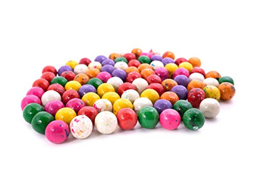 Splat Dubble Bubble Bubble Gum - 2 LB Resealable Stand Up Candy Bag -approx. 120 pieces- - 1 Inch Gumballs for Vending Machines - Bulk Filler Candy - Artificially Flavored Gum