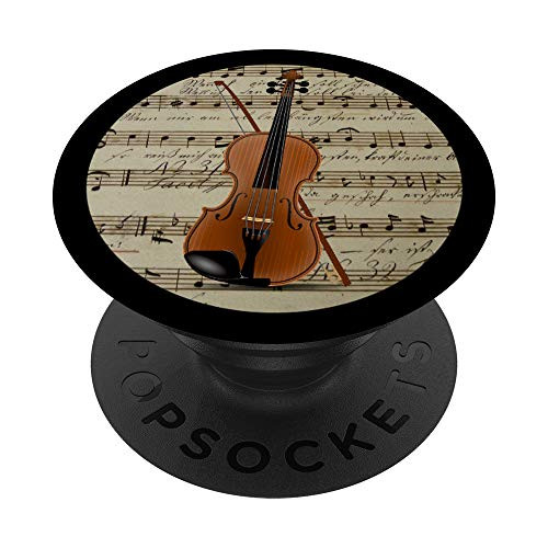 Violin Pop Socket - Gifts For Violin Players - Sheet Music PopSockets PopGrip: Swappable Grip for Phones  and  Tablets