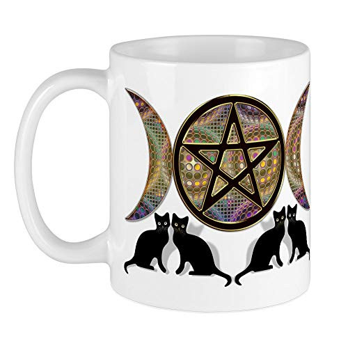 CafePress Crystal Ball Pentagram Mug Unique Coffee Mug, Coffee Cup