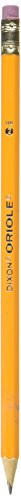 Dixon Ticonderoga Company Oriole Pencils, No. 2 Lead Grade, Nontoxic, 144/Count, Yellow (DIX12866)