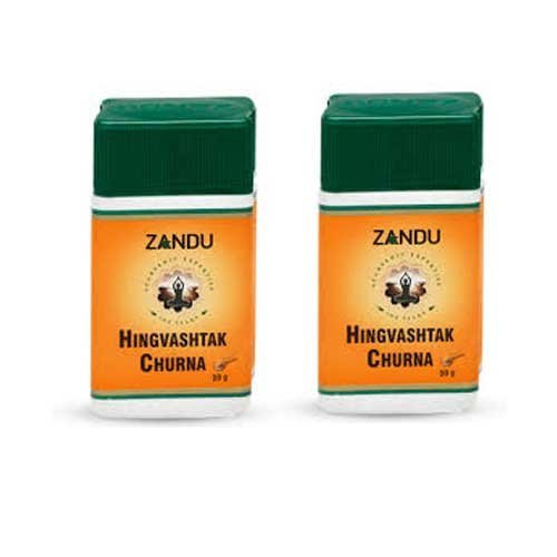 Zandu 2 X Hingwashtak Churna 50G by Zandu