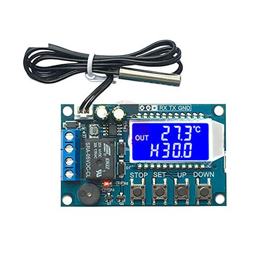 XY-T01 Digital Thermostat Temperature Controller Regulator Refrigerator Incubator Heating Cooling Control Switch LCD Display