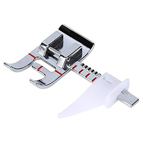 CH01 Adjustable Guide Sewing Machine Presser Foot. Fits for Low Shank Domestic Sewing Machine