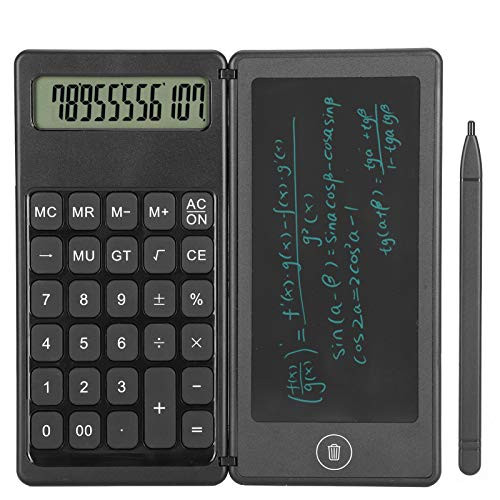 Handwriting Board,6in LCD Calculator Tablet Notepad Children Handwriting Board School Office Tools
