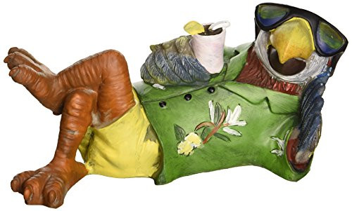 Design Toscano Just Chillin' Tiki Parrot Statue