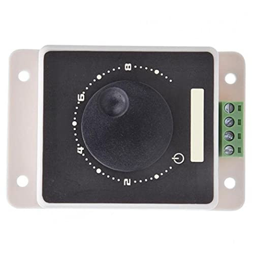 Muzrunq-Sport Control Motor Speed Controller 10-60V 20A DC Pulse Width Modulator Waterproof PWM Regulator