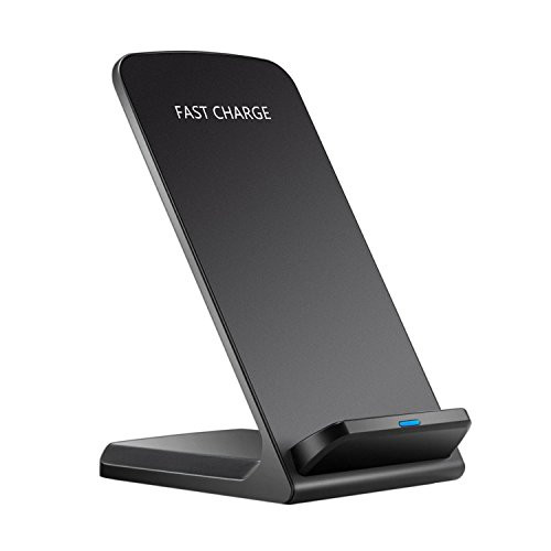 HXL iPhone X Wireless Charger, Fast Wireless Charger Charging Pad-No AC Adapter- for Samsung Galaxy Note 8 S8 S8 Plus S7 S7 Edge Note 5 S6 Edge Plus, Standard Charge for Apple iPhone X / 8/8 Plus