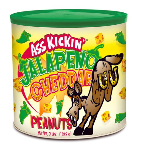 3lb Can of Jalapeno Cheddar Peanuts